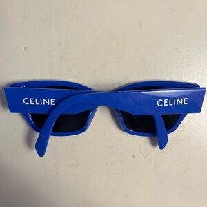 Authentic Neon Blue Celine Sunglasses